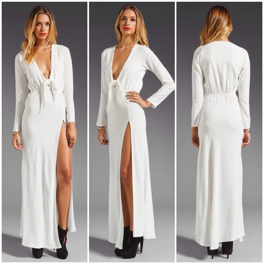 STONE COLD FOX FORMAL DESIRE GOWN LOVERS FRIENDS WEDDING BLACK TIE HOMECOMING - Picture 4 of 4